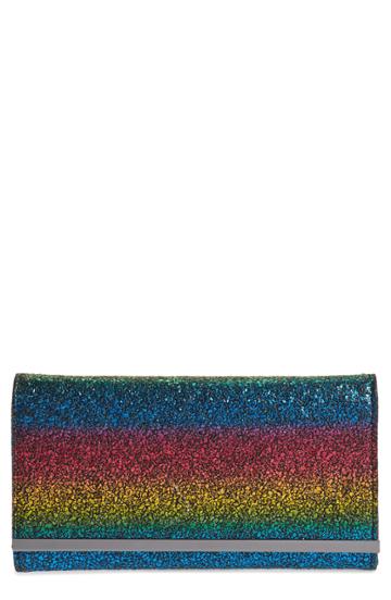 Nordstrom Metallic Rainbow Bar Clutch - None