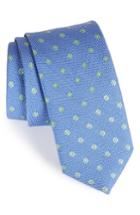 Men's John W. Nordstrom Floral Silk Tie, Size - Blue