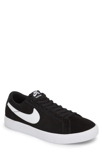 Men's Nike Sb Blazer Vapor Skateboarding Sneaker M - Black