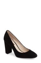 Women's Louise Et Cie Jianna Stacked Heel Pump M - Black