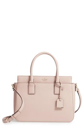 Kate Spade New York Cameron Street - Sally Leather Satchel - Brown