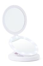 Impressions Vanity Co. Pearl Dual Travel Led Makeup Mirror