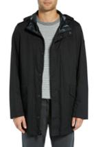 Men's Tumi Packable Water-resistant Raincoat - Black