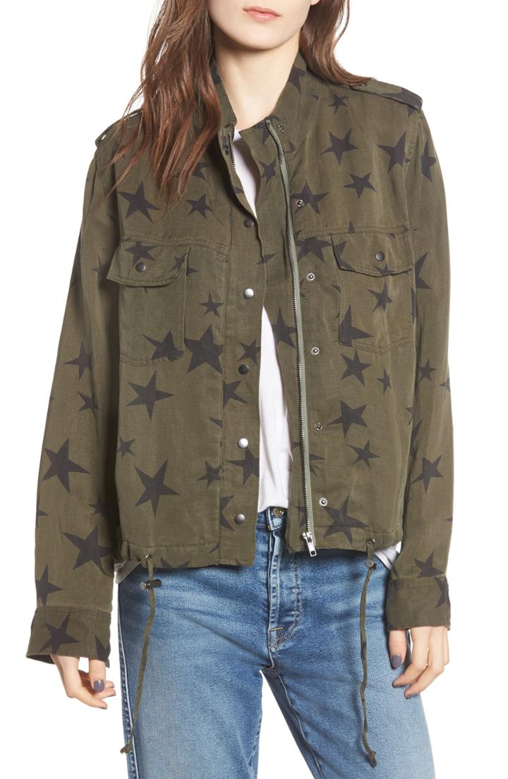 Women's Rails Collins Star Jacket - Green