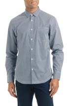 Men's Good Man Brand Slim Fit Paisley Print Sport Shirt - Blue