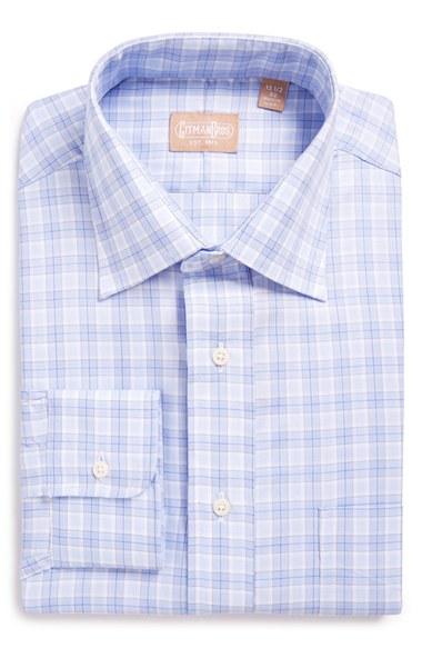 Men's Gitman 'broadcloth' Fit Check Dress Shirt