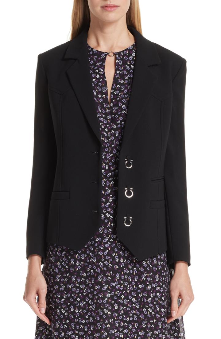 Women's J.crew New Lightweight Sweater Blazer, Size - Red