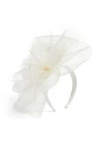 Women's Nordstrom Feather Bouquet Fascinator Headband - Ivory