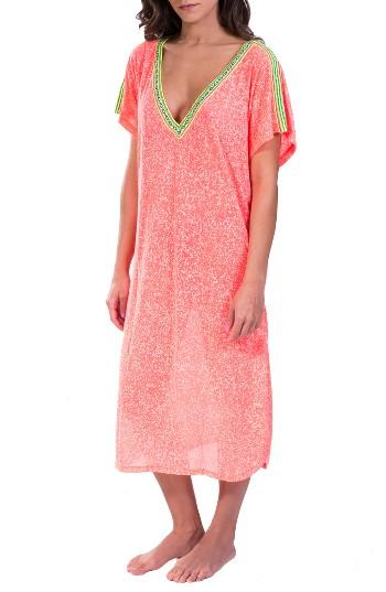 Women's Pitusa Cover-up Midi Dress, Size - Pink