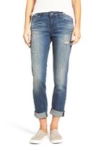 Women's Kut From The Kloth Catherine Roll Cuff Boyfriend Jeans - Blue