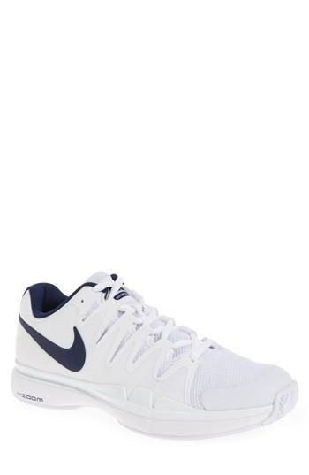 Men's Nike 'zoom Vapor 9.5 Tour' Tennis Shoe .5 M - White
