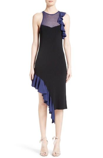 Women's Jonathan Simkhai Ruffle Asymmetrical Dress