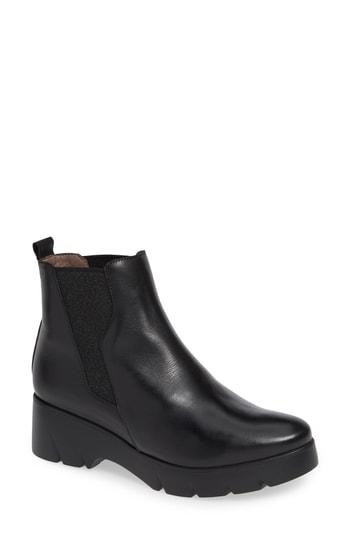 Women's Wonders Pull-on Chelsea Boot Us / 35eu - Black
