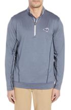 Men's Cutter & Buck Endurance Los Angeles Rams Fit Pullover, Size Medium - Blue