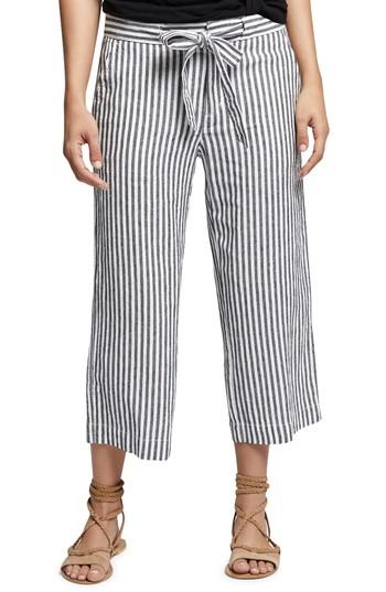 Women's Sanctuary Sasha Stripe Crop Pants - Ivory