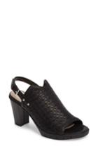 Women's The Flexx Weave Me Be Slingback Sandal .5 M - Black
