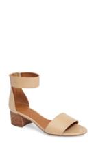 Women's Sarto By Franco Sarto 'fidela' Block Heel Sandal M - Beige