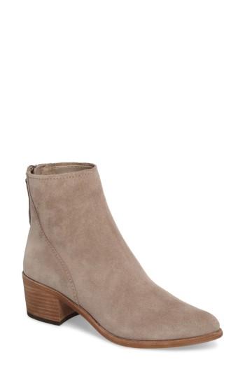 Women's Dolce Vita Cassius Block Heel Bootie .5 M - Brown