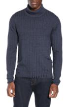 Men's Robert Barakett Devon Fit Turtleneck, Size Small - Blue