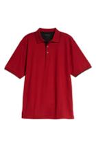 Men's Bobby Jones Solid Tipped Polo, Size - Red