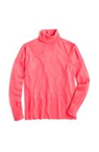 Women's J.crew Nyla Weekend Merino Turtleneck, Size - Pink