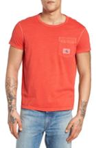 Men's Calvin Klein Jeans Webbed Pocket T-shirt - Orange