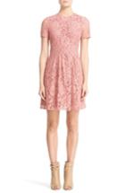 Women's Burberry Christy Lace Fit & Flare Dress