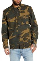 Men's Carhartt Work In Progress Mission Camo Ripstop Shirt - Green