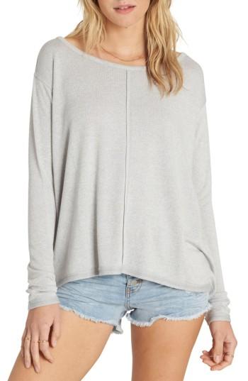 Women's Billabong From Here Split Back Pullover