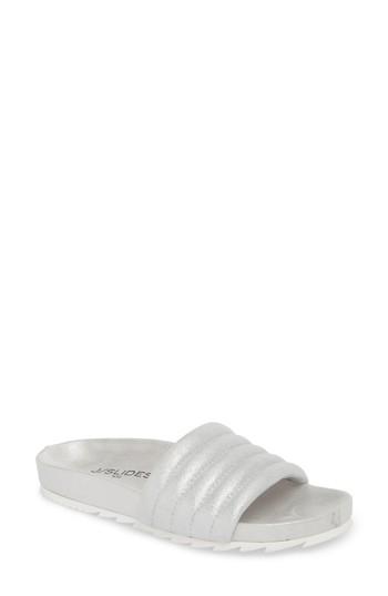 Women's Jslides Eppie Slide Sandal M - Metallic
