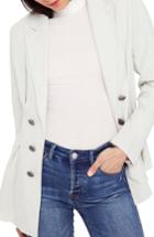 Women's Free People Cinch Waist Blazer - Ivory