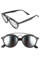 Women's Ray-ban Icons 53mm Retro Sunglasses - Matte Black