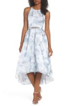 Women's Eliza J Belted Halter High/low Dress - Blue