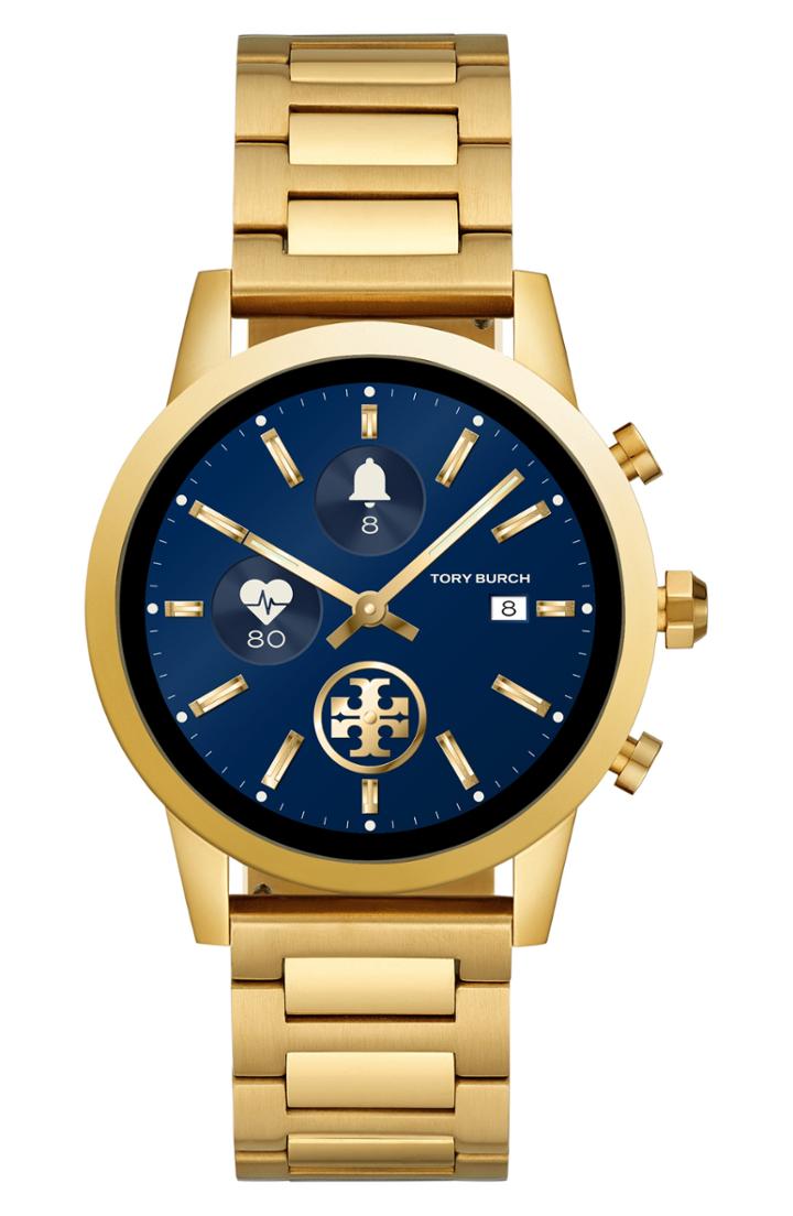 Women's Tory Burch Torytrack Gigi Bracelet Smart Watch, 40mm