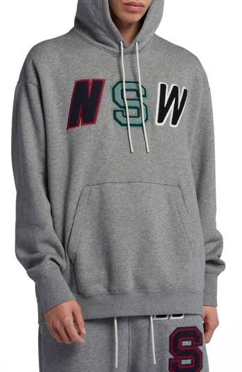 Men's Nike Nsw Hoodie - Grey