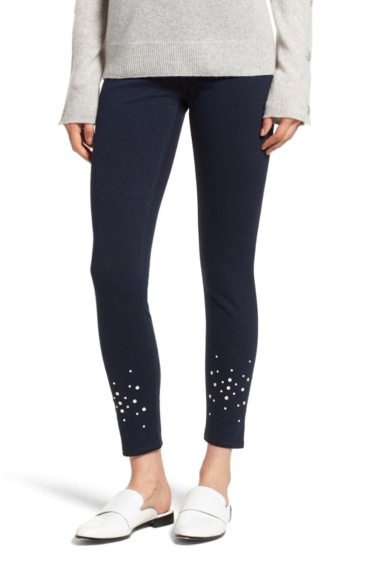 Women's Lysse Beaded Ankle Denim Leggings