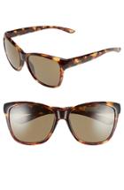 Women's Smith 'ramona' 56mm Chromapop Polarized Sunglasses - Tortoise/ Polarized Grey Green