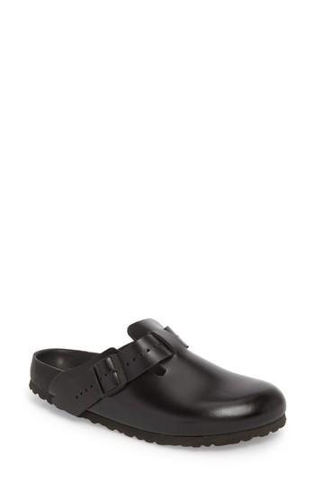 Women's Birkenstock X Rick Owens Boston Clog -4.5us / 35eu - Black