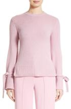 Women's Adam Lippes Wool & Cashmere Bell Sleeve Sweater
