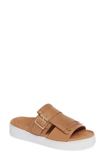 Women's Vionic Fillmore Slide Sandal M - Brown