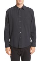 Men's Rag & Bone Standard Issue Solid Sport Shirt - Black