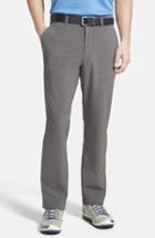 Men's Cutter & Buck 'bainbridge' Drytec Flat Front Pants X 30 - Grey