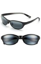 Women's Maui Jim Pipiwai Trail 56mm Polarized Sunglasses - Gloss Black