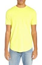 Men's Goodlife Scallop Slub Crewneck T-shirt, Size - Yellow