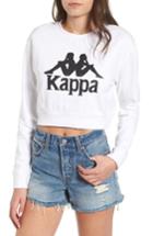 Women's Kappa Bamm Bamm Crop Sweatshirt - White