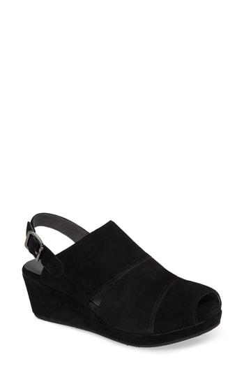 Women's Chocolat Blu Ysabel Platform Sandal M - Black