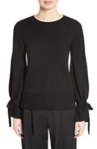 Women's Adam Lippes Merino Wool Bell Sleeve Sweater