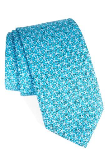 Men's Vineyard Vines Starfish Silk Tie