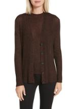 Women's Rag & Bone Halsey Metallic Cardigan - Metallic
