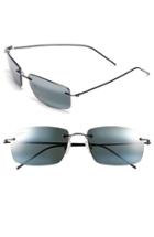Men's Maui Jim 'sandhill - Polarizedplus2' 57mm Polarized Sunglasses - Gunmetal Blue/ Neutral Grey
